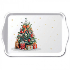  AMB.33719175 Decorated Christmas tree műanyag kistálca 13x21cm konyhai eszköz