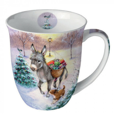  AMB.38418840 Gifts delivery porcelánbögre 0,4l bögrék, csészék