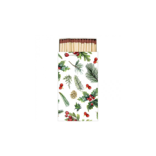 AMB.39516495 Winter greenery white gyufa 6,5x11cm konyhai eszköz