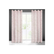  Amber mintás dekor függöny Rózsaszín 140x250 cm lakástextília