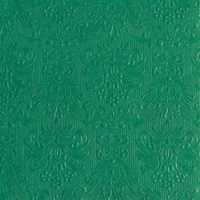 AMBIENTE 14011113 Elegance Ivy Green papírszalvéta nagy, 40x40cm, 15db-os asztalterítő és szalvéta