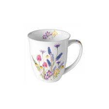 AMBIENTE AMB.18418240 Hello spring porcelánbögre 0,4l bögrék, csészék