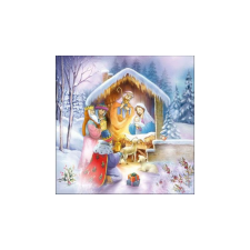 AMBIENTE AMB.33315315 Nativity papírszalvéta 33x33cm, 20db-os papírárú, csomagoló és tárolóeszköz