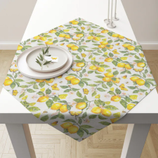 AMBIENTE Asztalterítő - 90x90cm - Fresh lemons lakástextília