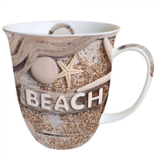 AMBIENTE Beach Wood porcelánbögre 0,4L bögrék, csészék