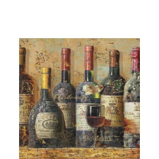 AMBIENTE Best Wines papírszalvéta 25x25cm,20db-os konyhai eszköz
