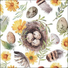 Ambiente Birds nest papírszalvéta 33x33cm, 20db-os papírárú, csomagoló és tárolóeszköz