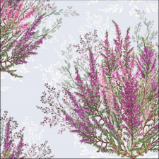 AMBIENTE Calluna papírszalvéta 33x33 cm, 20db-os asztalterítő és szalvéta