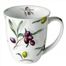 Ambiente Delicious olives porcelánbögre 0,4l bögrék, csészék