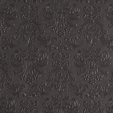 AMBIENTE Elegance dark grey dombornyomott papírszalvéta 33x33cm,15db-os konyhai eszköz