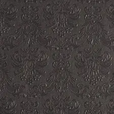 AMBIENTE Elegance dark grey papírszalvéta 33x33cm, 15db-os papírárú, csomagoló és tárolóeszköz
