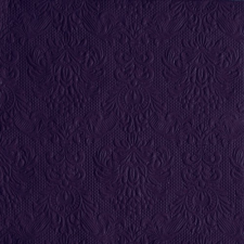 AMBIENTE Elegance Violet dombornyomott papírszalvéta 33x33cm,15db-os konyhai eszköz