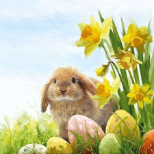 AMBIENTE Fluffy papírszalvéta 33x33cm, 20db-os papírárú, csomagoló és tárolóeszköz
