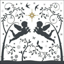Ambiente Flying angels papírszalvéta 33x33cm, 20db-os papírárú, csomagoló és tárolóeszköz