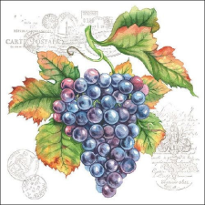 AMBIENTE Grape Vine papírszalvéta 33x33cm,20db-os konyhai eszköz