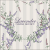 AMBIENTE Lavender Flowers papírszalvéta 33x33cm, 20db-os