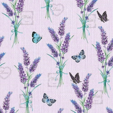 AMBIENTE Lavender With Love Lilac papírszalvéta 33x33cm,20db-os konyhai eszköz
