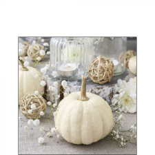 AMBIENTE Modern Pumpkin papírszalvéta 25x25cm,20db-os konyhai eszköz