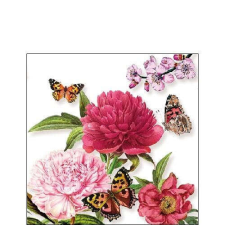 AMBIENTE Peonien White papírszalvéta 25x25cm, 20db-os papírárú, csomagoló és tárolóeszköz