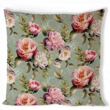 Ambiente Peonies composition green párnahuzat 40x40cm, 100% pamut lakástextília