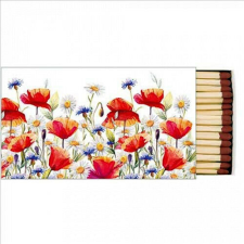  Ambiente Poppies and cornflowers gyufa 6,5x11cm konyhai eszköz