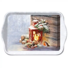 AMBIENTE Robin By Lantern műanyag kistálca 13x21cm konyhai eszköz