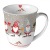 AMBIENTE Skating Dwarfs porcelánbögre 0,4L