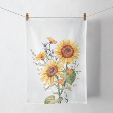 AMBIENTE Sunflowers konyharuha - 50x70cm - pamut lakástextília