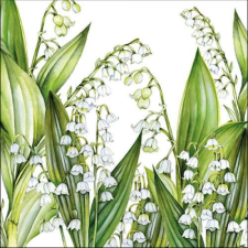 AMBIENTE Sweet Lily papírszalvéta 33x33cm, 20db-os konyhai eszköz