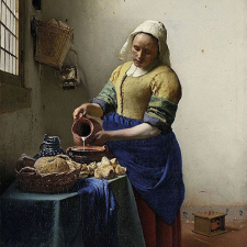 AMBIENTE The Milkmaid papírszalvéta 33x33cm,20db-os, Vermeer konyhai eszköz
