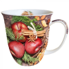 AMBIENTE Winter Apples porcelánbögre 0,4l