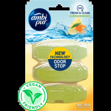AmbiPur wc gél utántöltő 3x55ml lemon & mandarin tisztító- és takarítószer, higiénia