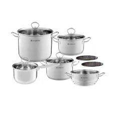 Ambition Acero rozsdamentes edényészlet 11 részes edény
