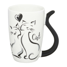 Ambition Black Cat bögre 380 ml cica pár bögrék, csészék