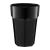 Ambition Black üveg pohár 430 ml