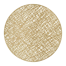 Ambition Glamour kerek asztali alátét 38 cm arany konyhai eszköz