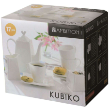 Ambition Kubiko kávészett 17 részes bögrék, csészék