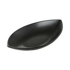 Ambition Salsa tálka csónakforma 26 cm fekete konyhai eszköz