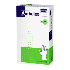  AMBULEX latex púderes gumikesztyű M