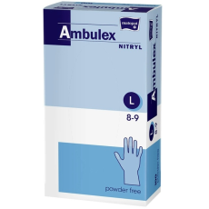 Ambulex Nitril Vizsgálókesztyű 100db  L  Méret