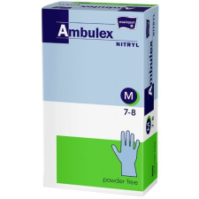 Ambulex Nitril Vizsgálókesztyű 100db  M  Méret védőkesztyű