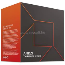 AMD Ryzen Threadripper 7980X (64 Cores, 256MB Cache, 3.2 up to 5.1 GHz, sTR5) Dobozos, hűtés nélkül, nincs VGA (100-100001350WOF) processzor