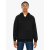 AMERICAN APPAREL AA5497 vékony unisex cipzáras kapucnis pulóver American Apparel, Black-XL