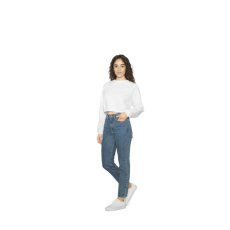 AMERICAN APPAREL AARSAF3451 WOMEN'S FLEX FLEECE CROP PULLOVER S