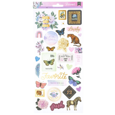 American Crafts Dreamer Matrica 6"x12" Stickers Icons (1 csomag) matrica