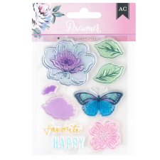 American Crafts Dreamer Szilikonbélyegző Clear Stamps (1 csomag) bélyegző