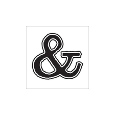 American Crafts Gumibélyegző , Wood Stamp / &amp; BOLD (1 db) bélyegző