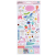 American Crafts Pebbles Cool Girl Matrica 6"x12" Gold Foil Stickers Accent (1 csomag)