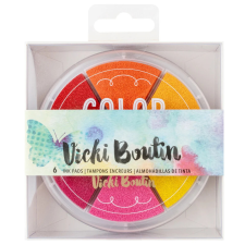 American Crafts Warm Tintapárna készlet Vicki Boutin Mixed Media Ink Pads (1 csomag) bélyegző