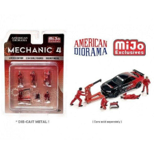  American Diorama Mechanic 4 szett modell 1:64 makett